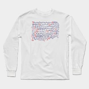 Letters Long Sleeve T-Shirt